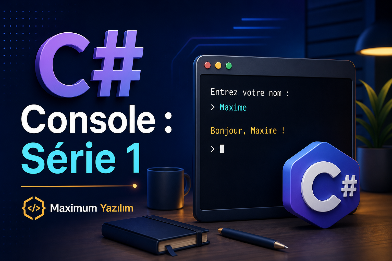 Exemples C# Console — Série 1