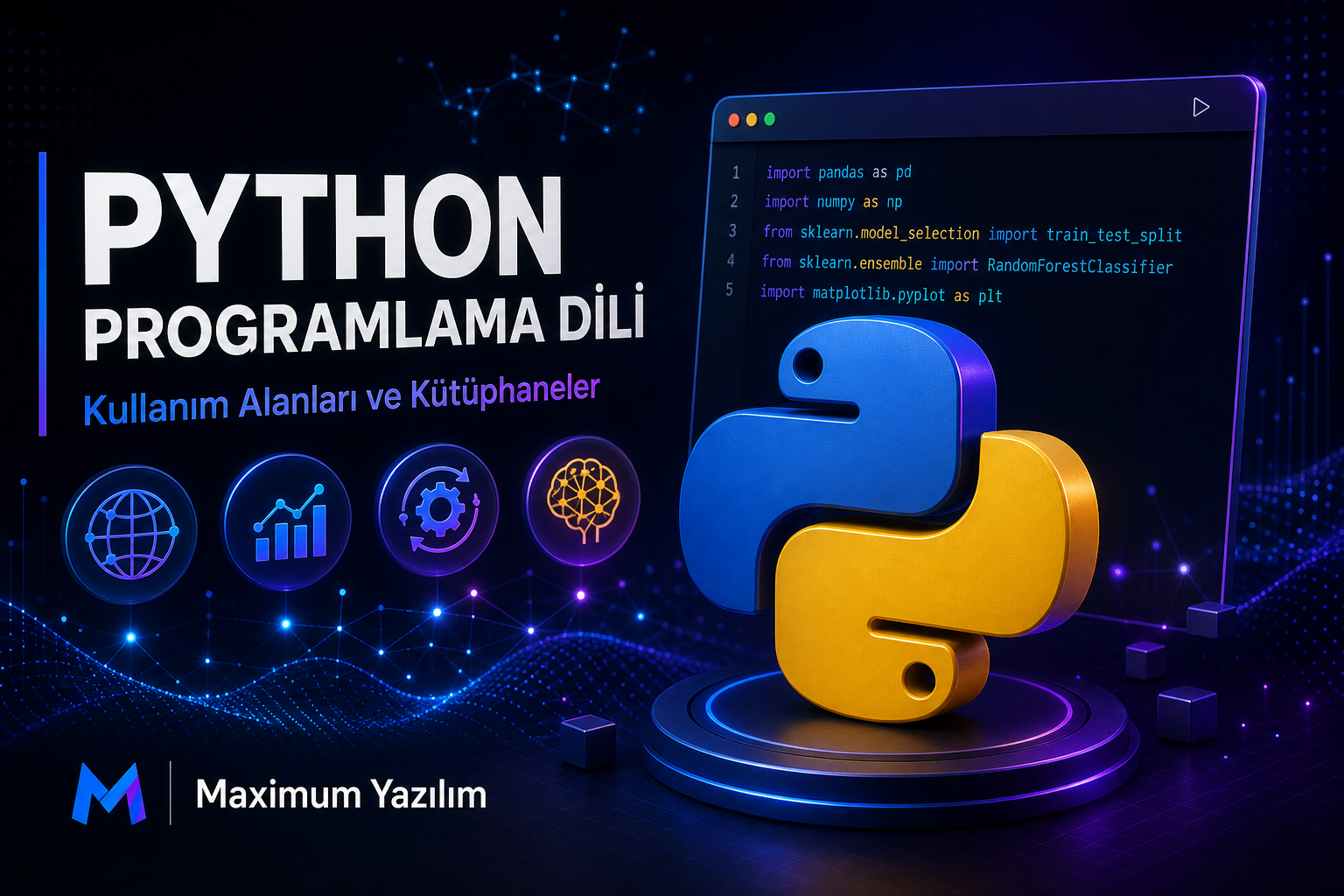 Python Programlama Dili: Kullanım Alanları ve Popüler Kütüphaneler