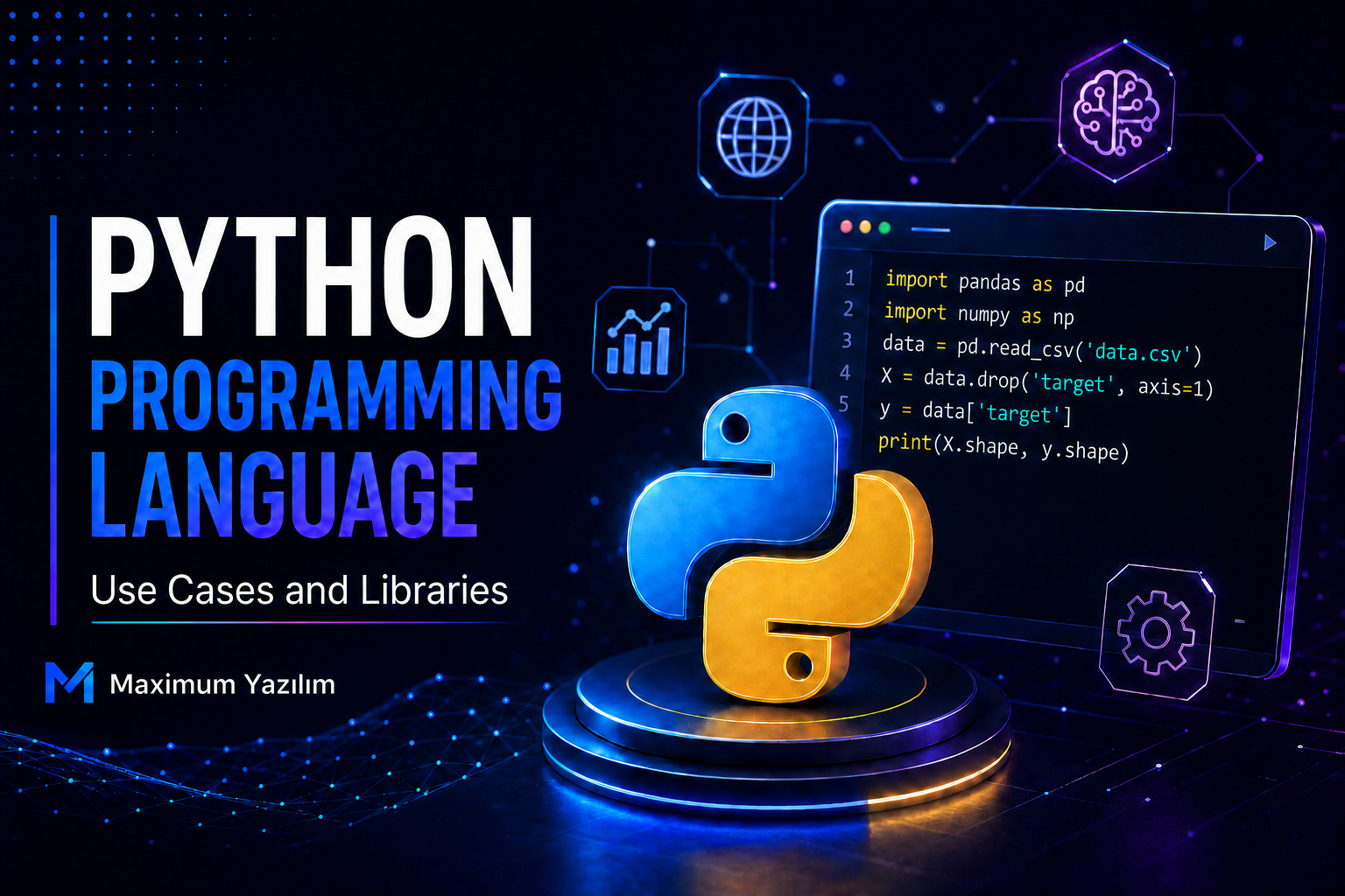 Python Programming Language: Use Cases and Popular Libraries