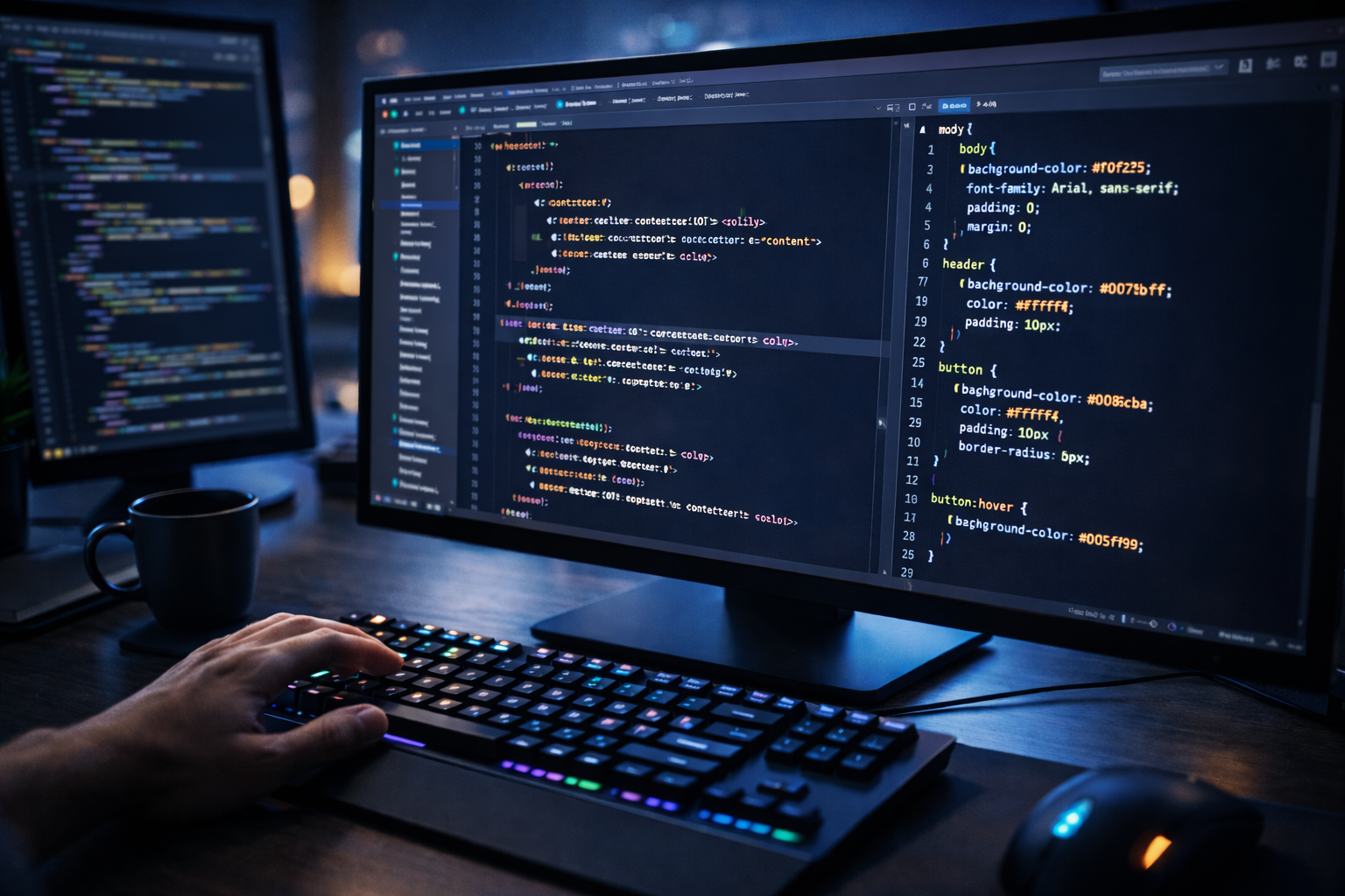 Web geliştirme hizmeti görseli